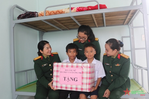 Những việc làm thiết thực của phụ nữ Bộ CHQS tỉnh Quảng Trị